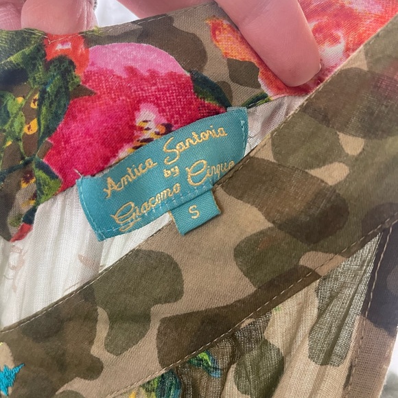 Antica Santoria tank top sz small - Picture 5 of 5